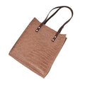 Women’s Handbag Luxury Leather Designer Shoulder Bag (Brown)