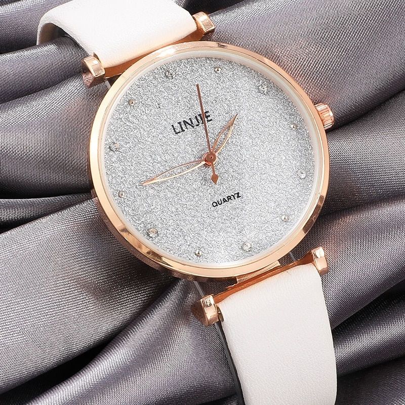 2pcs Women's Watches Set Female Clock Luxury Brand Design Women